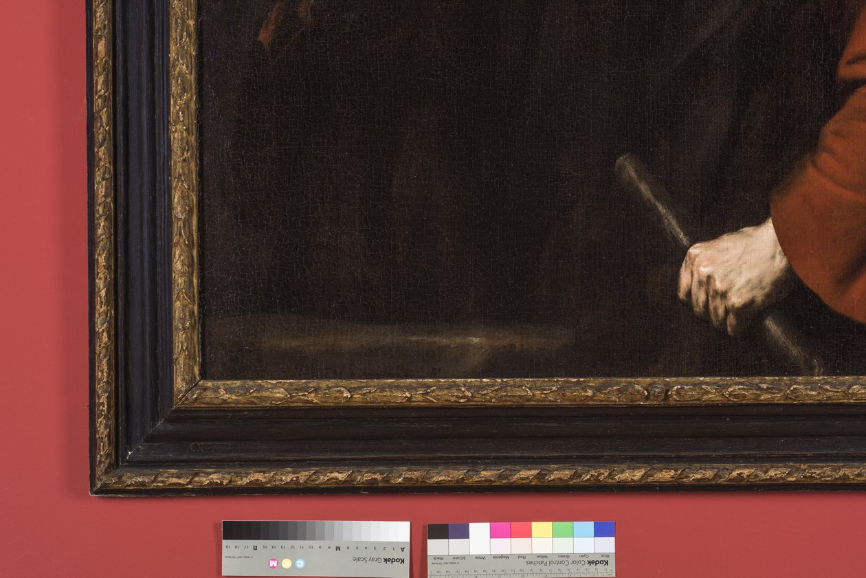 São Bartolomeu, detalhe, c.1632 (óleo sobre tela) de Jusepe de Ribera