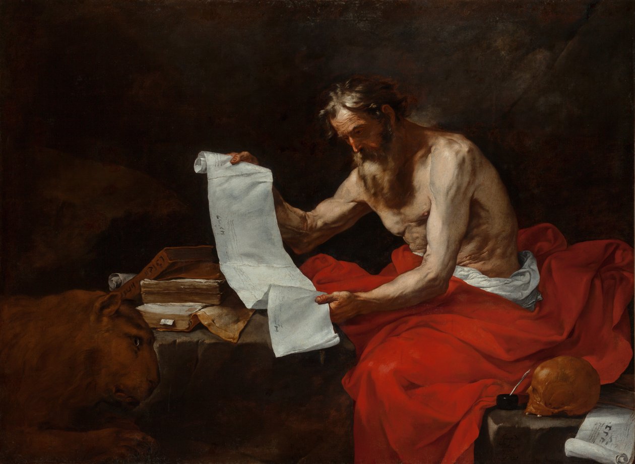 São Jerônimo, 1646 de Jusepe de Ribera