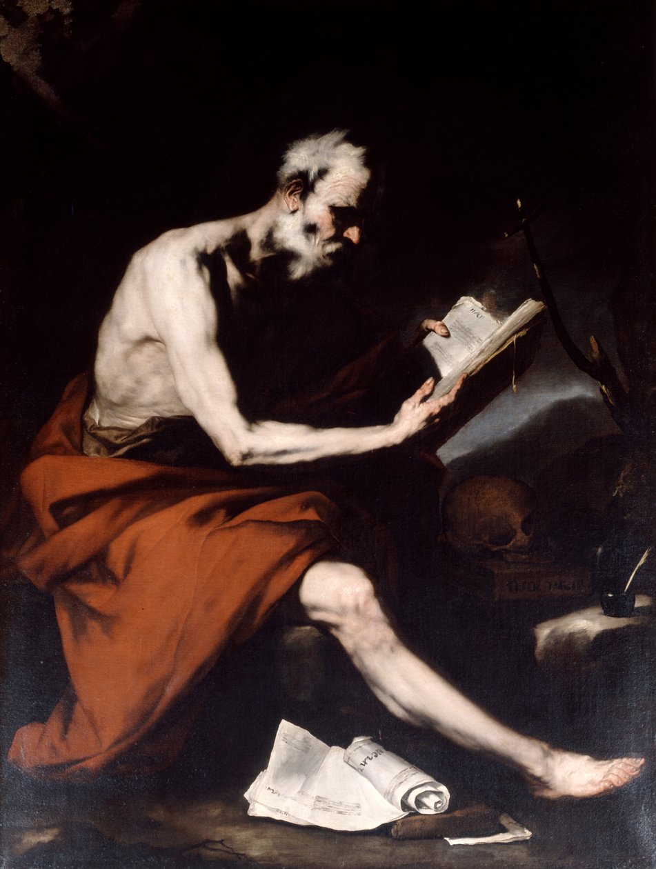 São Jerônimo, século XVII de Jusepe de Ribera