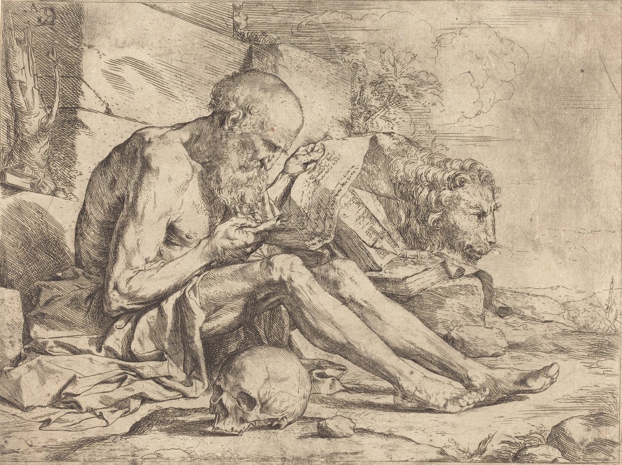 São Jerônimo lendo de Jusepe de Ribera