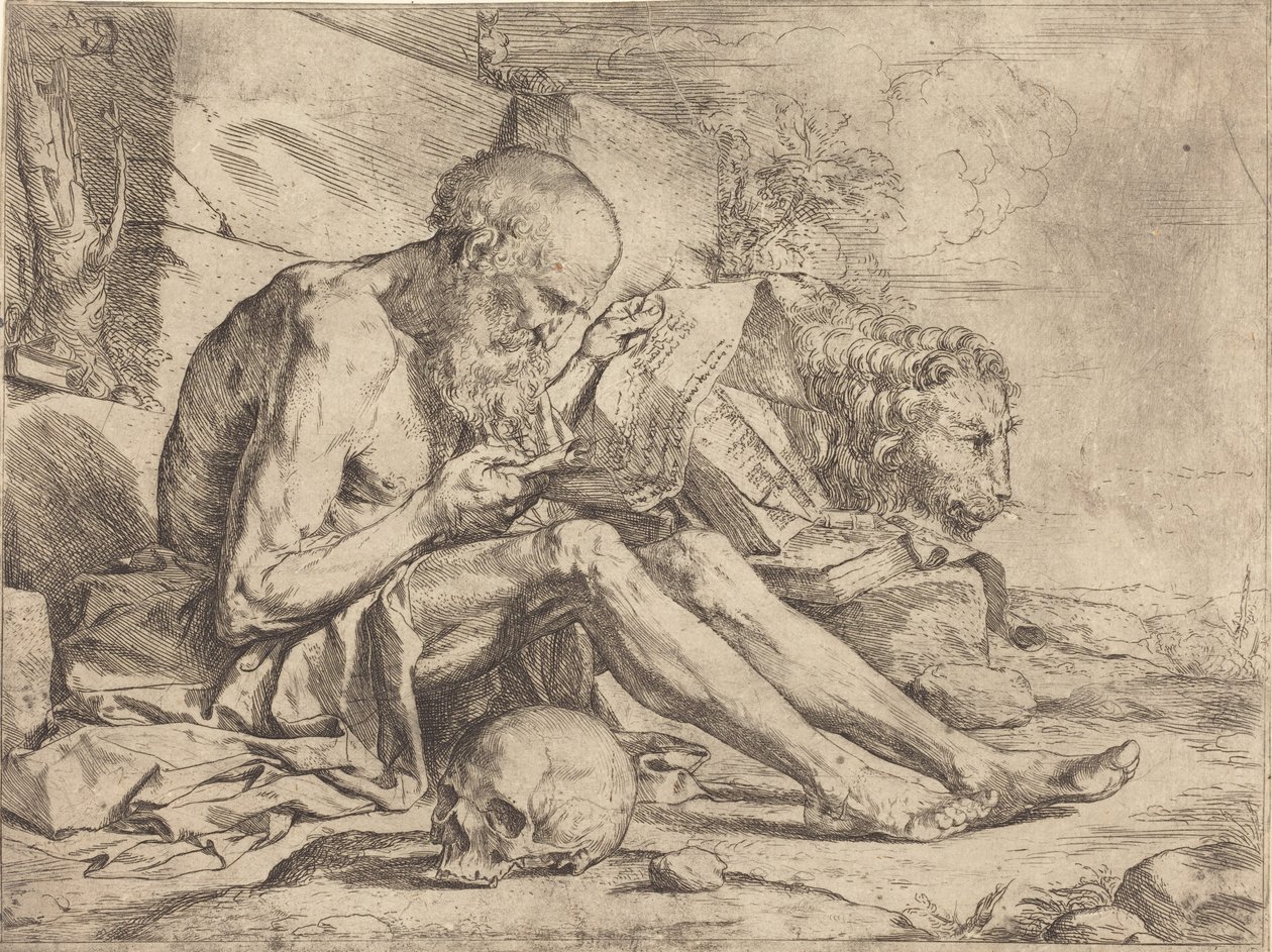 São Jerónimo a ler de Jusepe de Ribera