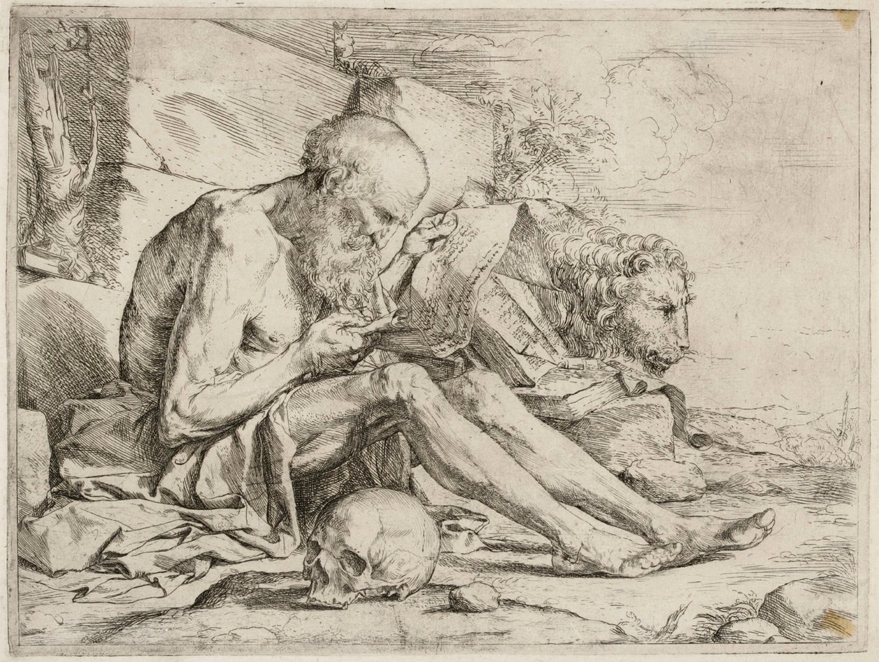 São Jerónimo a ler de Jusepe de Ribera