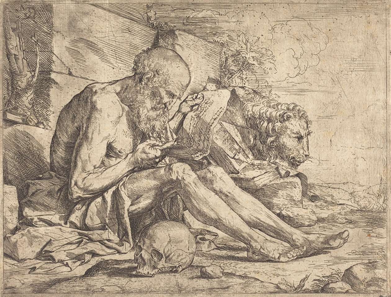São Jerónimo a ler de Jusepe de Ribera