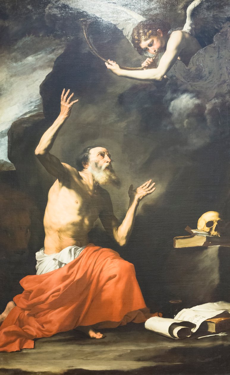 São Jerônimo e o anjo de Jusepe de Ribera