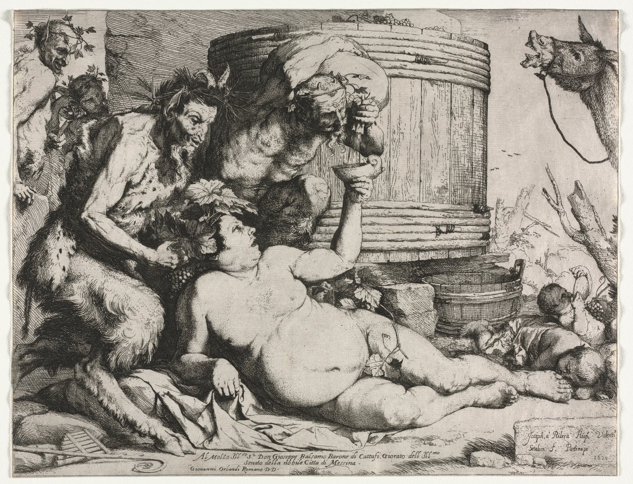 Sileno de 1628. de Jusepe de Ribera