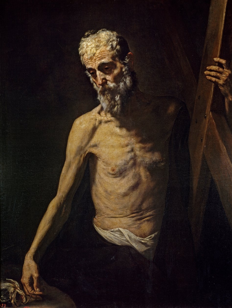 Santo André, c.1631 de Jusepe de Ribera
