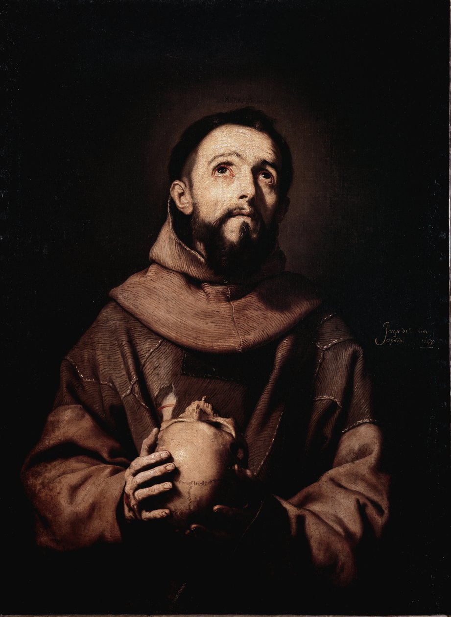 São Francisco de Assis (óleo sobre tela de Jusepe de Ribera