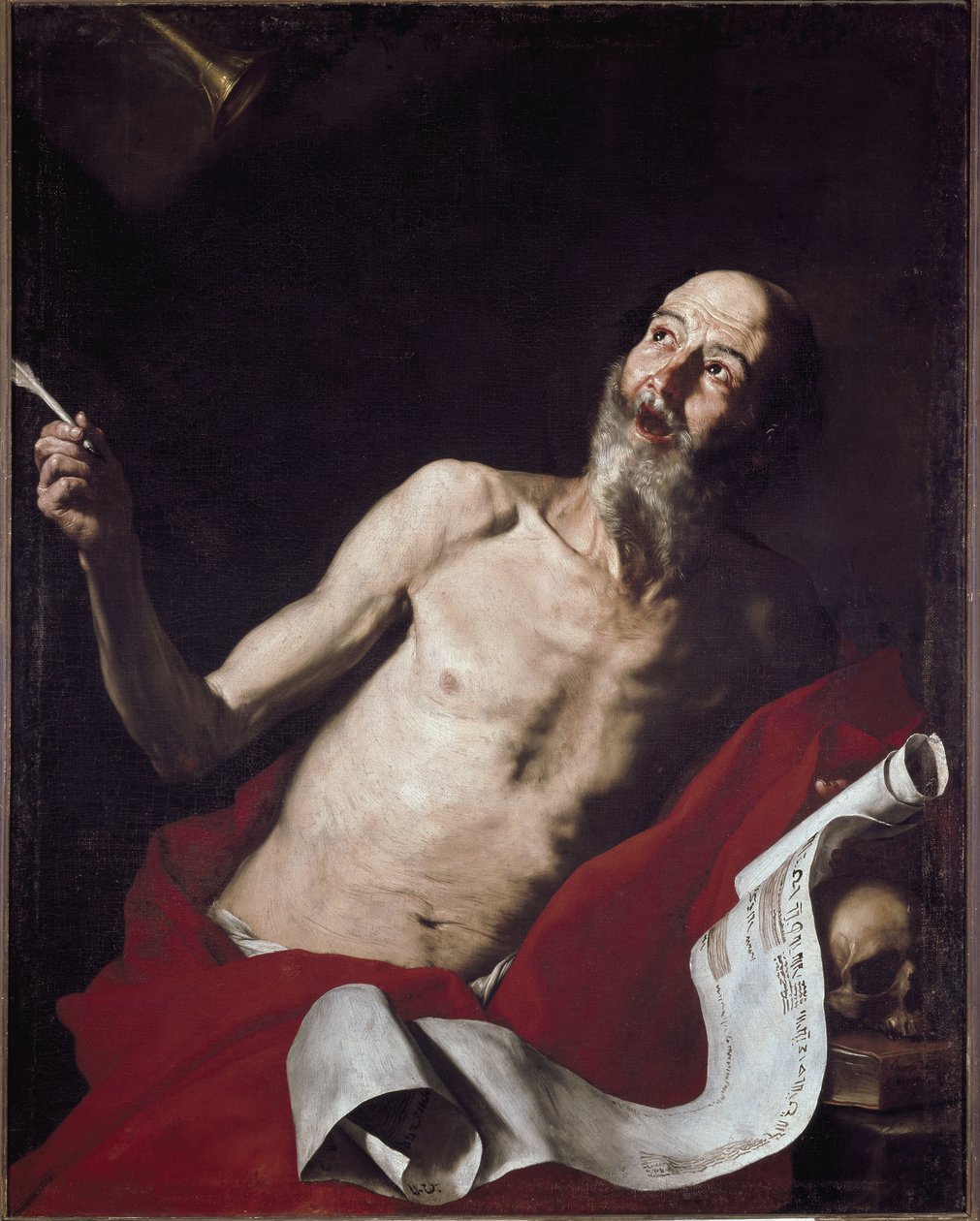 São Jerônimo (óleo sobre tela de Jusepe de Ribera