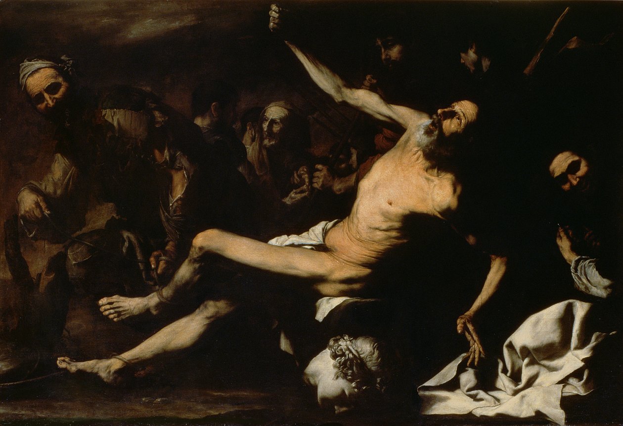 O martírio de São Bartolomeu de Jusepe de Ribera