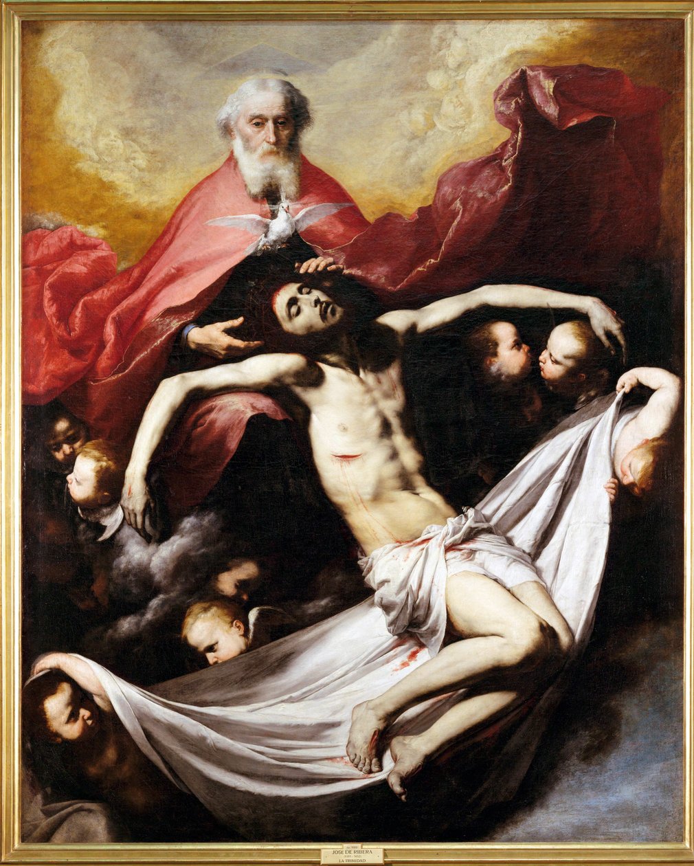 A Trindade (pintura sobre tela) de Jusepe de Ribera