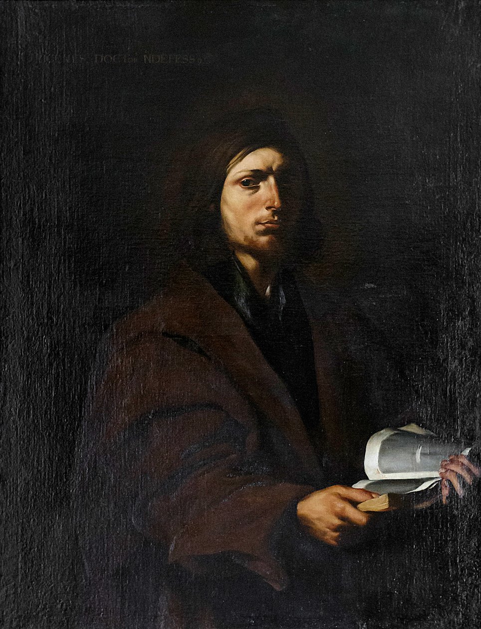 O filósofo Orígenes, c.1613-15 (óleo sobre tela) de Jusepe de Ribera