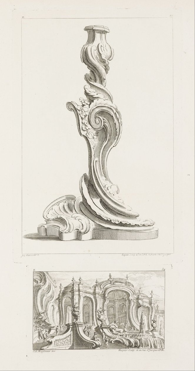 Lustre, 5º prato de Juste Aurèle Meissonnier