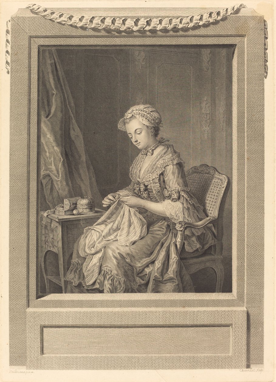 O bom exemplo de Juste Chevillet after Jean Gaspard Heilmann