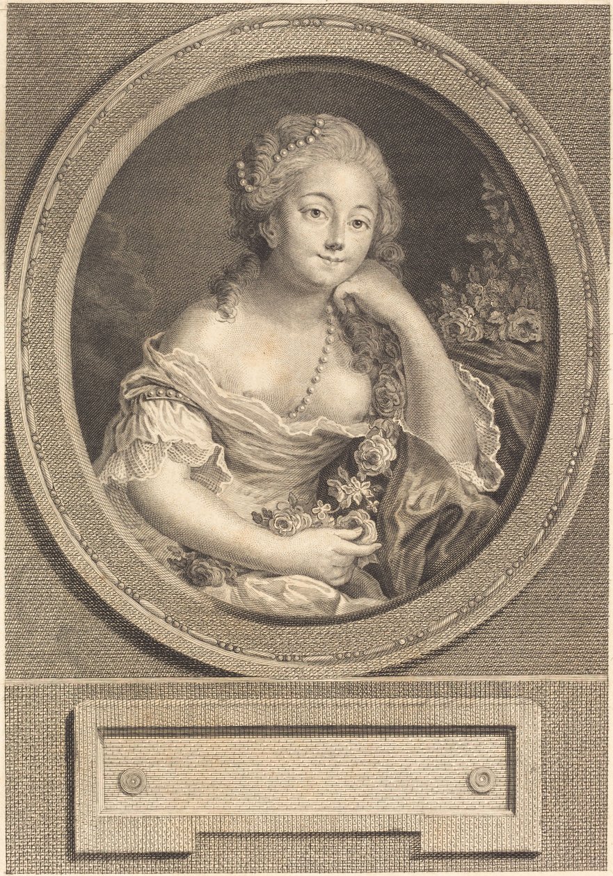 A roupa leve de Juste Chevillet after Pierre Antoine Baudouin