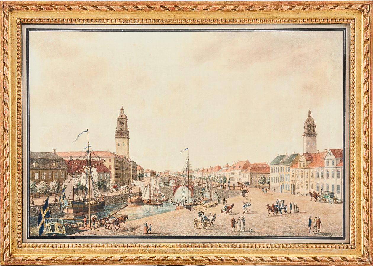 Pequena praça de Weinberg de Justus Fredrik Weinberg