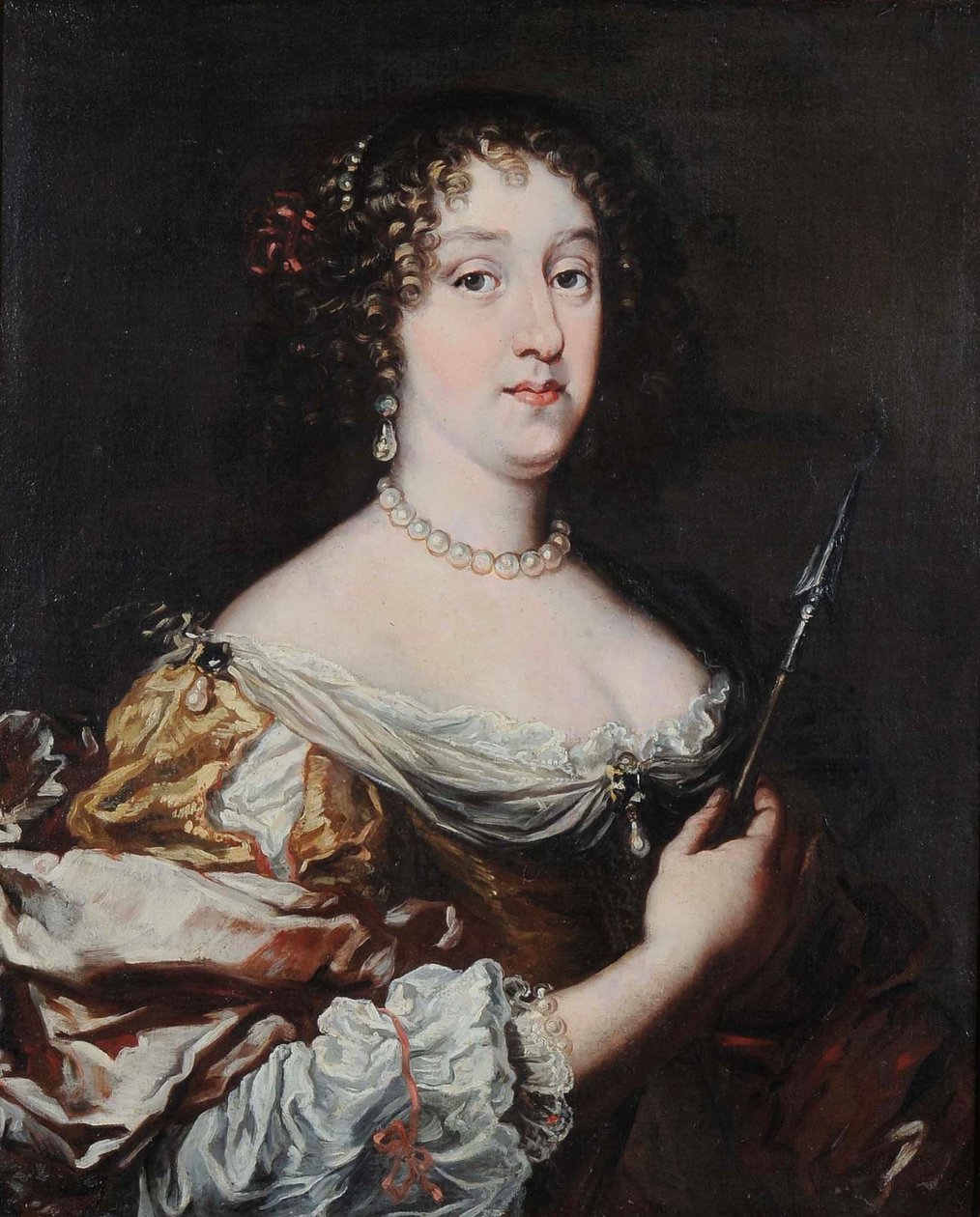 Margarida Luísa de Orleães". de Justus Sustermans