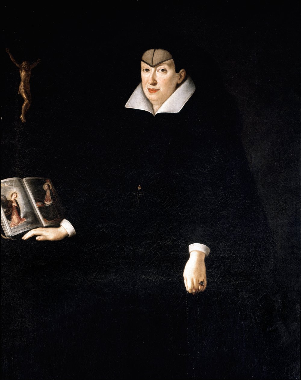 Retrato de Christine de Lorraine, início do século XVII (pintura) de Justus Sustermans