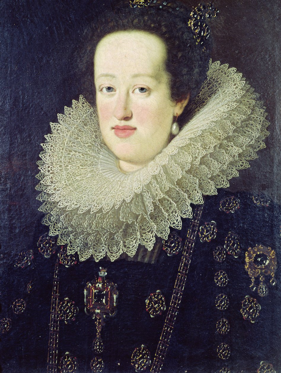 Portrait of Eleonora de Gonzaga Mantua (1598-1655) 1622-55  de Justus Sustermans