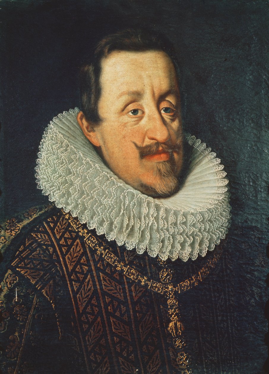 Retrato de Ferdinand II (1578-1637) ou Habsbourg, 1622-37 de Justus Sustermans