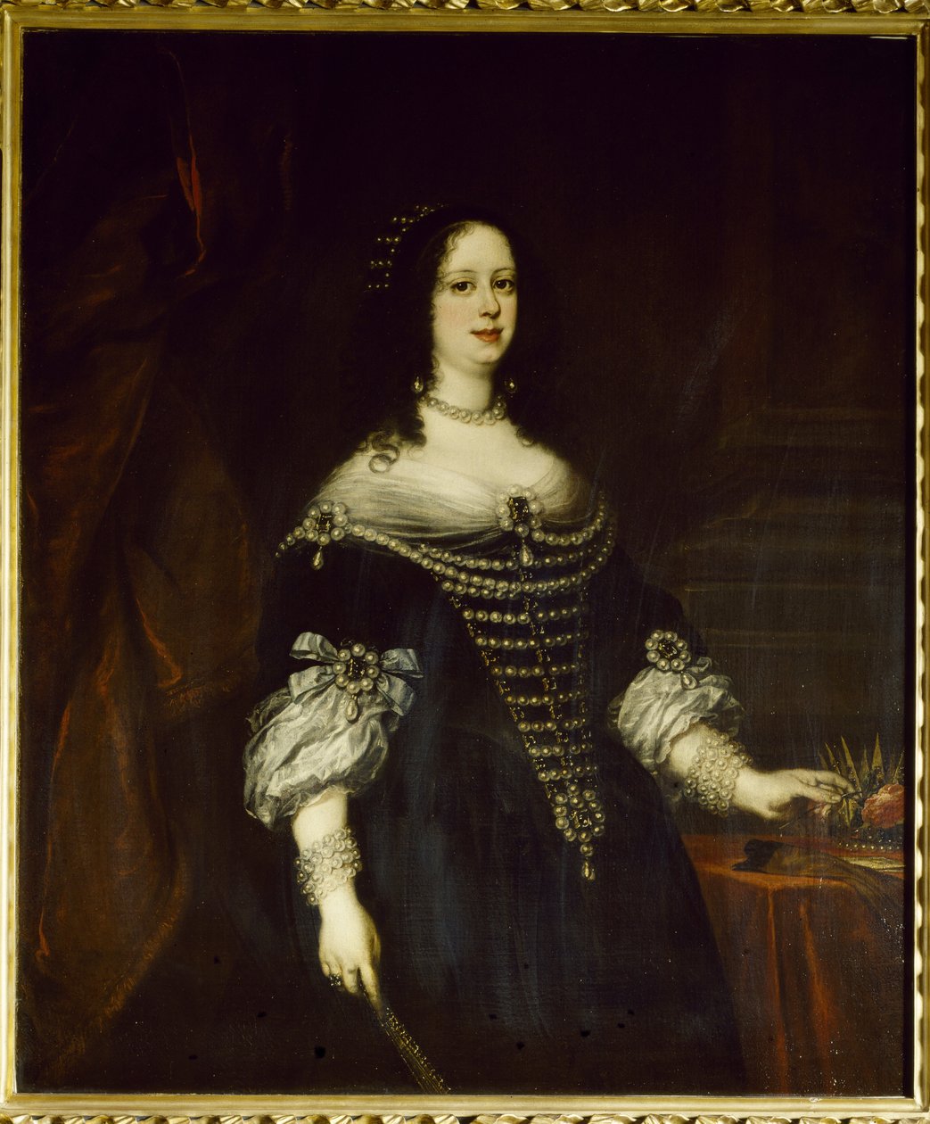 Retrato de Vittoria della Rovere (1622-1694), grã-duquesa da Toscana, esposa de Fernando II de