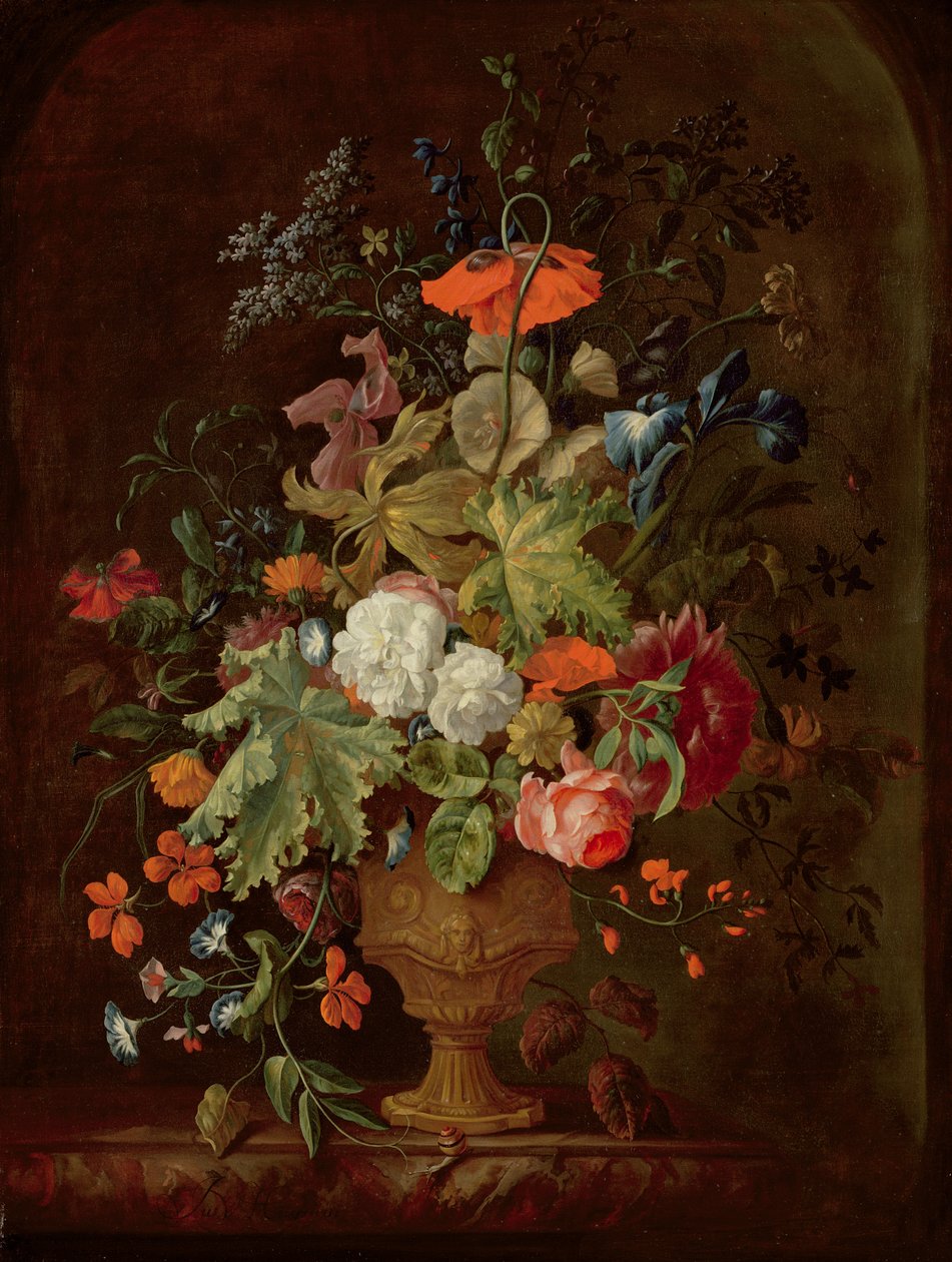 Vaso de flores de Justus van Huysum