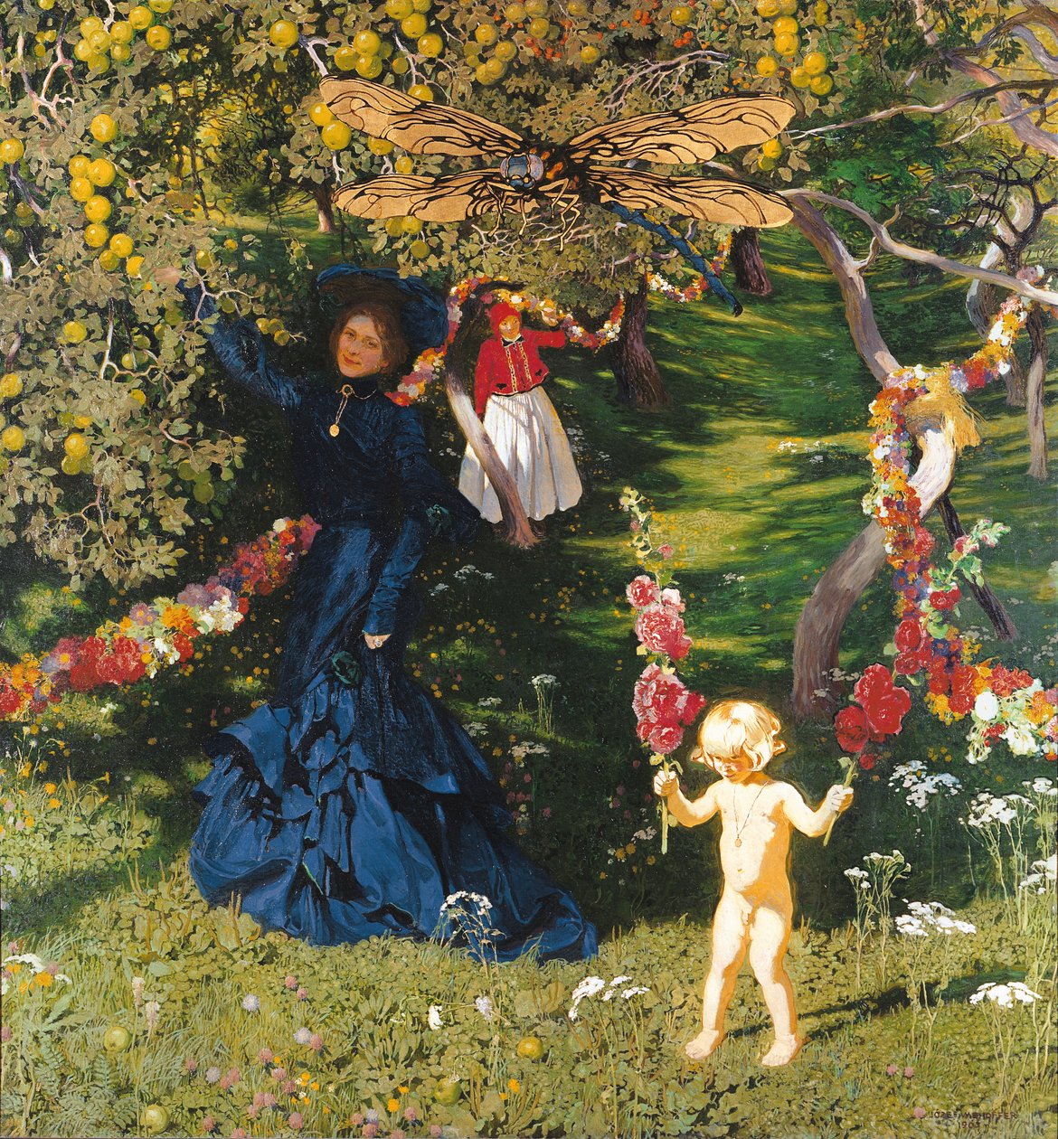 O Jardim Estranho de Józef Mehoffer