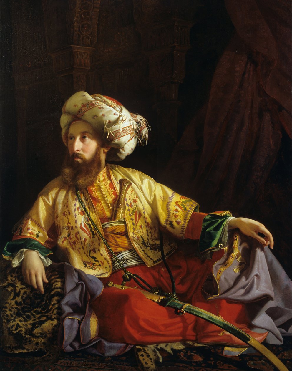 Emir do Líbano de József Borsos
