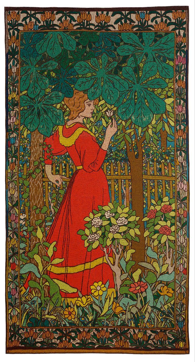 Dama de vermelho de József Rippl Rónai