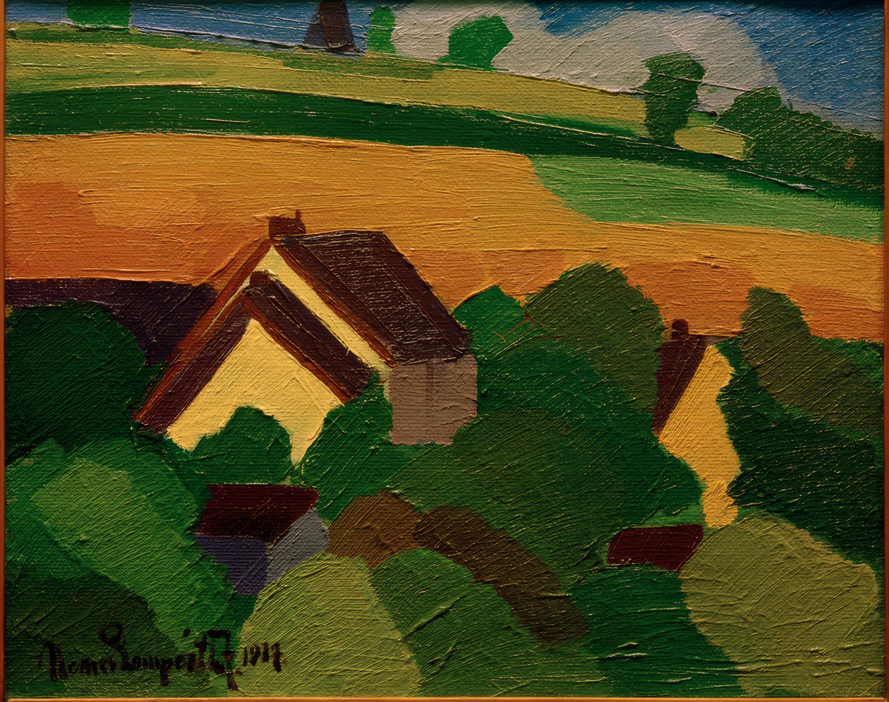 Paisagem de József Nemes Lampérth