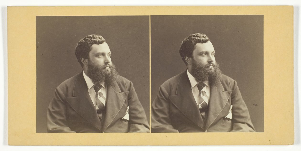 Untitled Portrait of a Man, meados do século XIX. de K.K. Hof