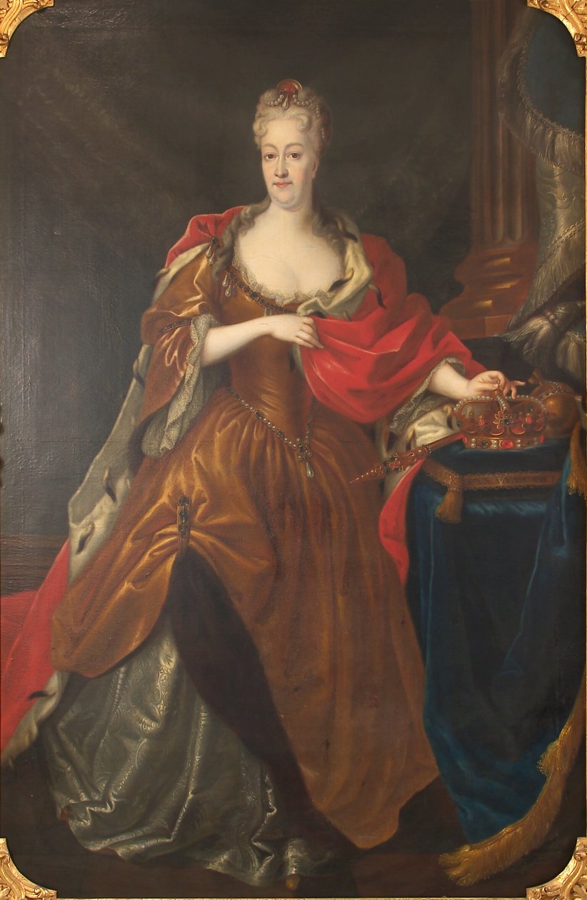 Retrato de Christine da Polônia de KMS 1150 Ubekendt