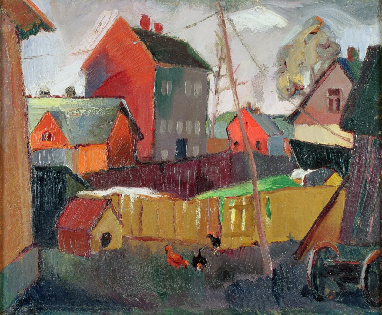 Subúrbio de Tartu, 1928-30 de Kaarel Liimand