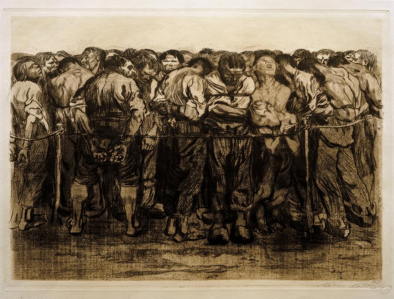 K.Kollwitz, Os Prisioneiros de Käthe Kollwitz