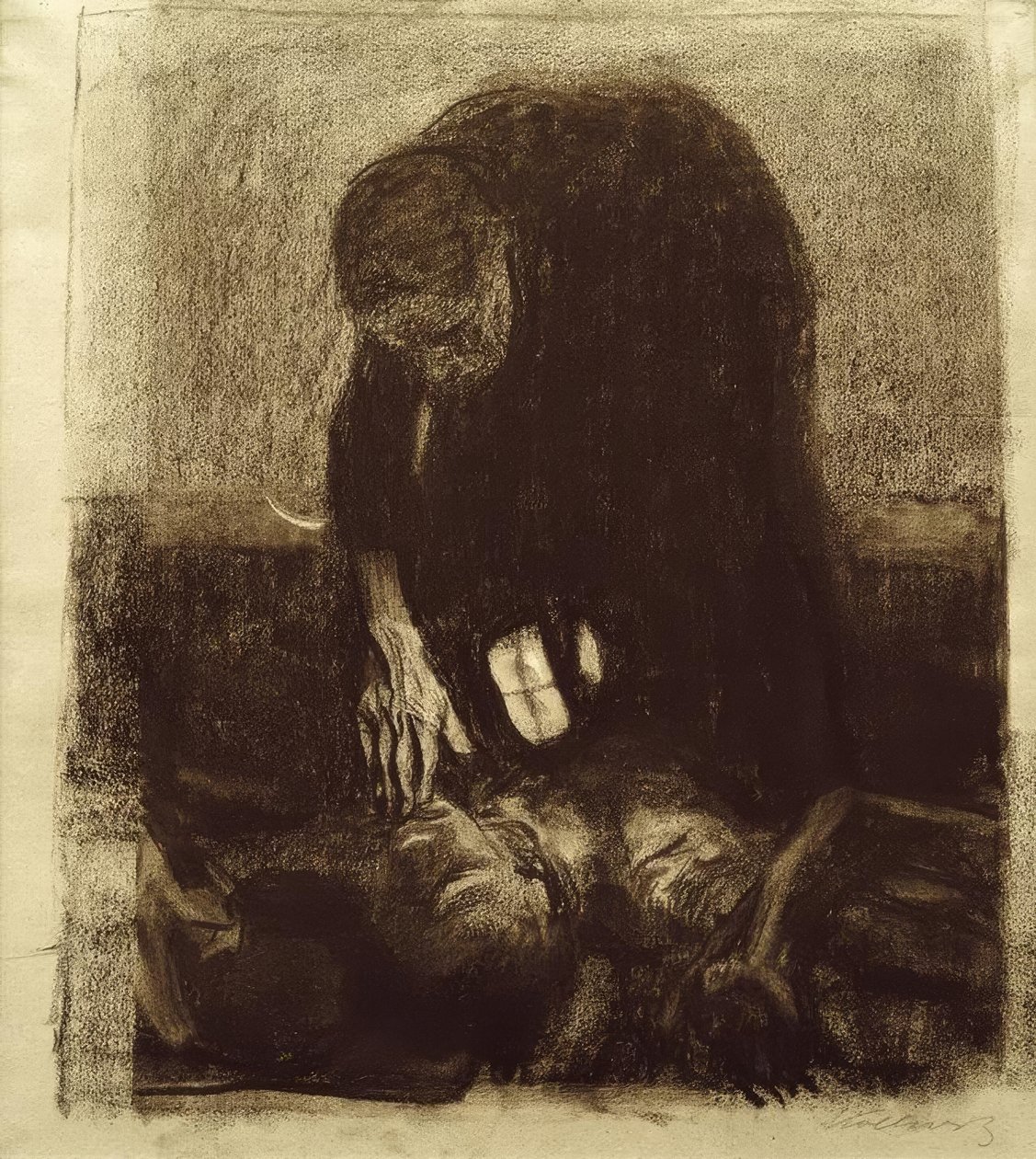 K.Kollwitz, campo de batalha de Käthe Kollwitz