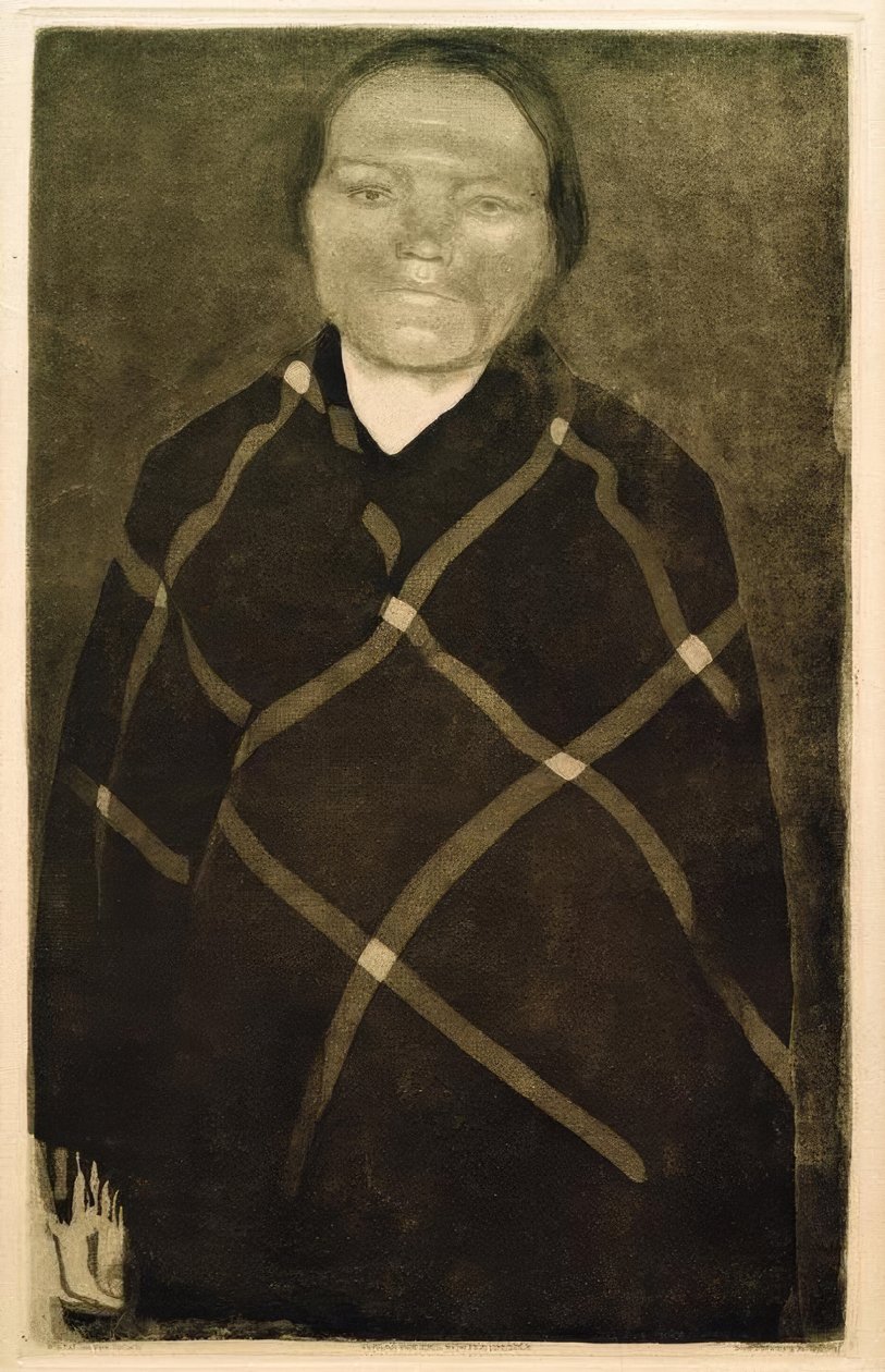 Mulher grávida de Käthe Kollwitz