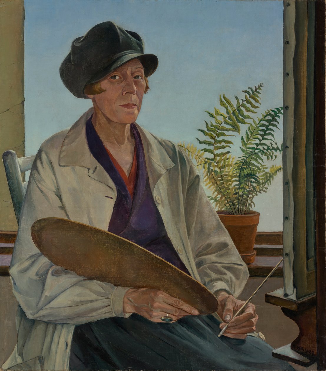 Auto-retrato de Käthe Hoch