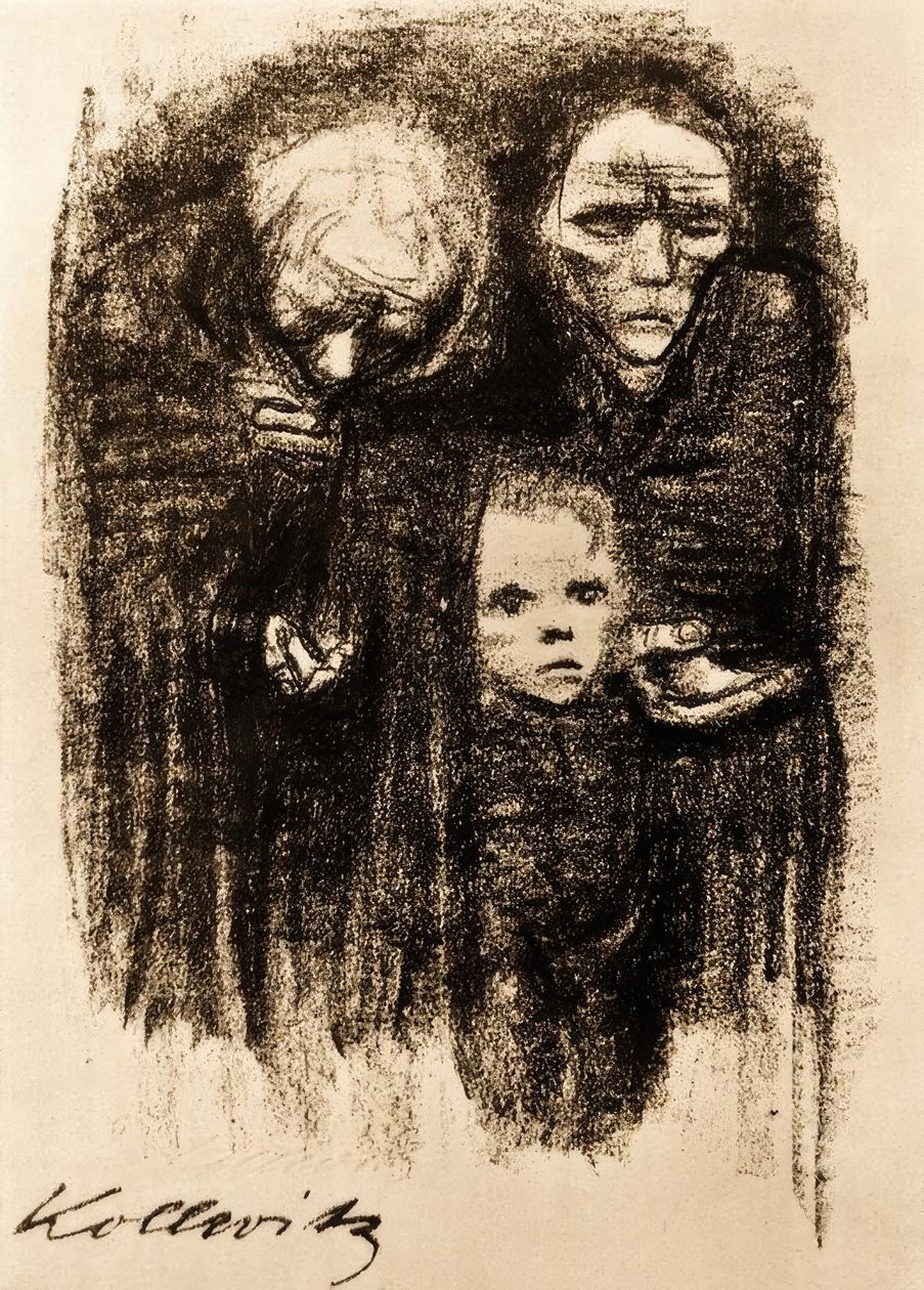 implorando de Käthe Kollwitz