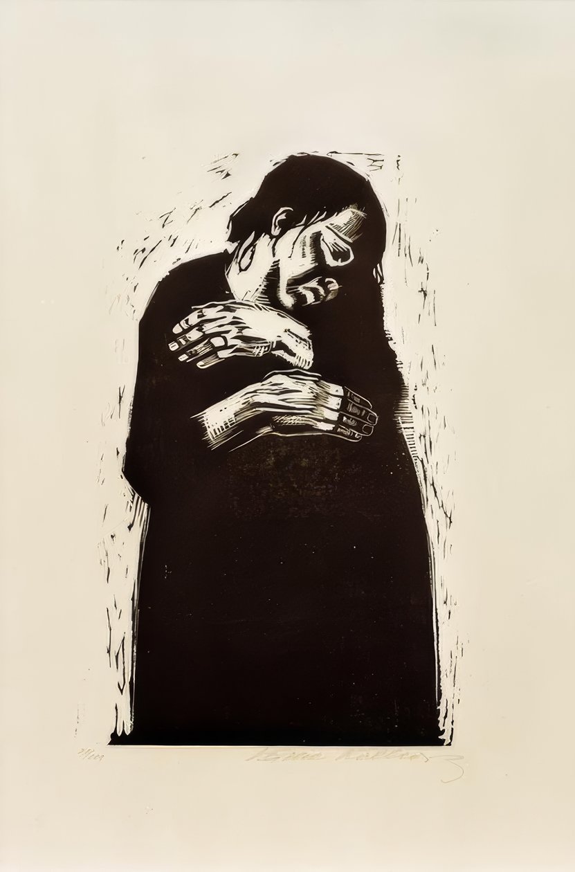 A viúva de Käthe Kollwitz