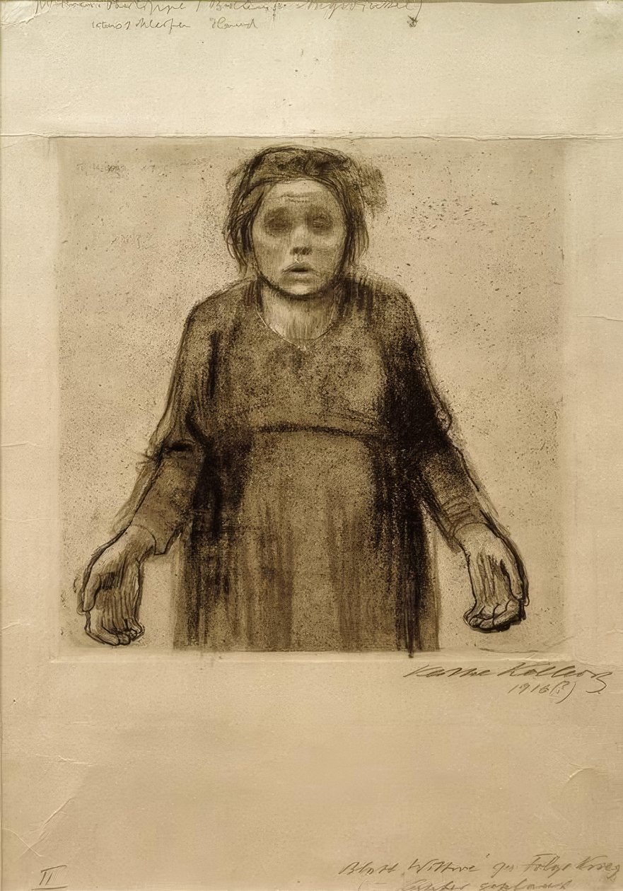 A viúva de Käthe Kollwitz