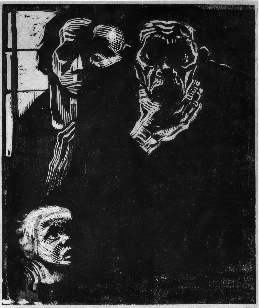 desempregado de Käthe Kollwitz