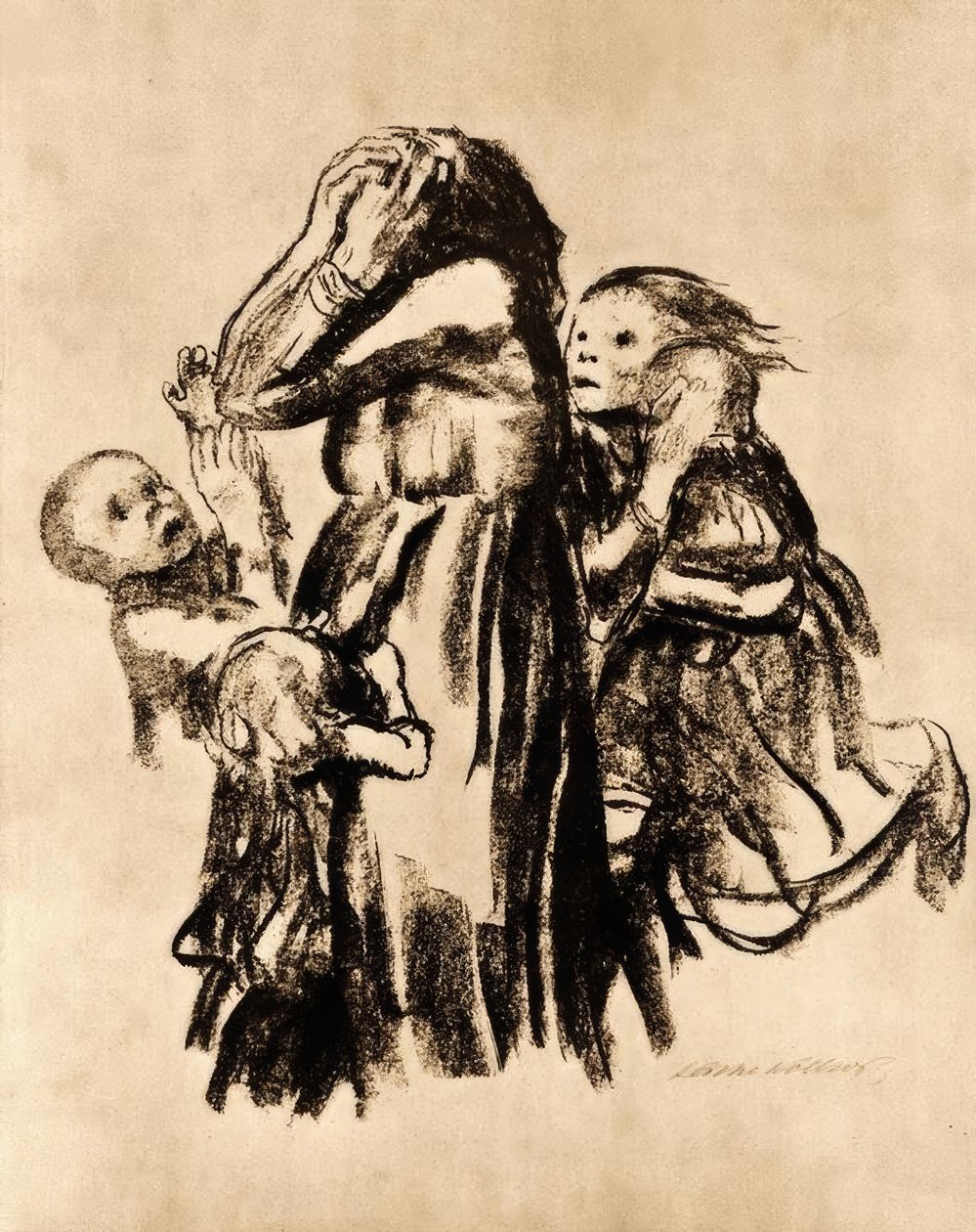 por favor de Käthe Kollwitz