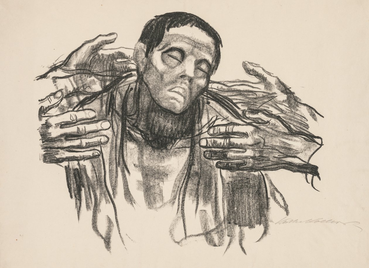 Ajude a Rússia de Käthe Kollwitz