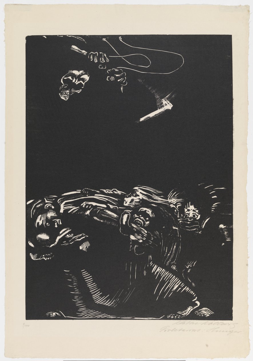 "Fome" de Käthe Kollwitz