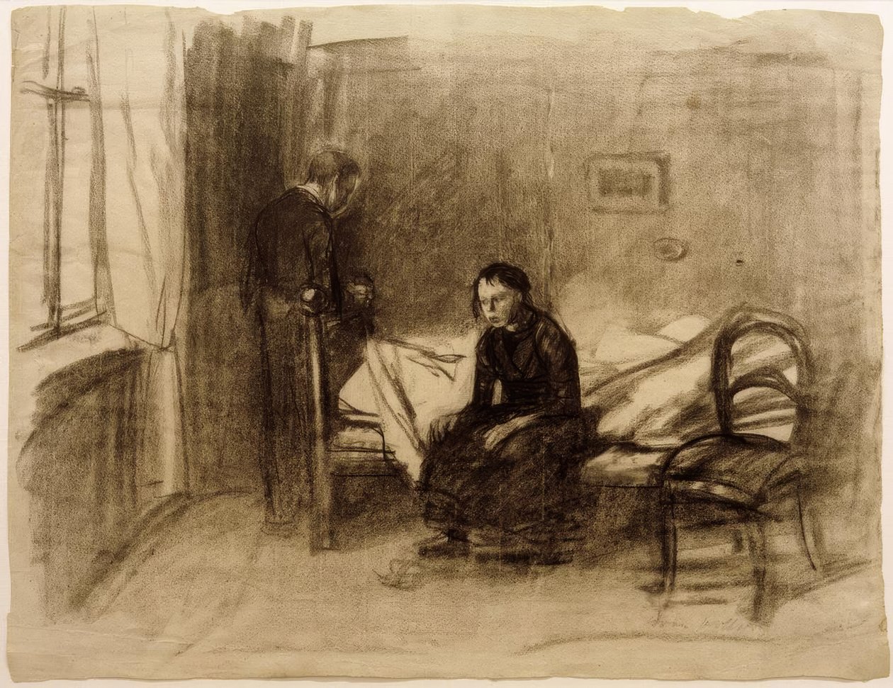 K.Kollwitz, Casal jovem de Käthe Kollwitz