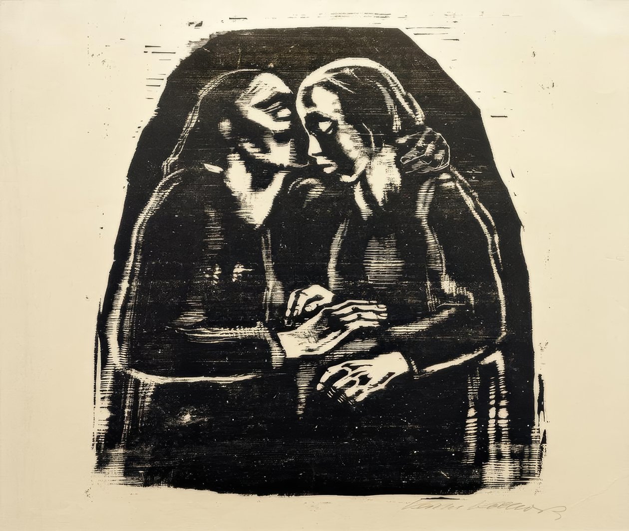 K.Kollwitz, Maria e Elisabeth III de Käthe Kollwitz