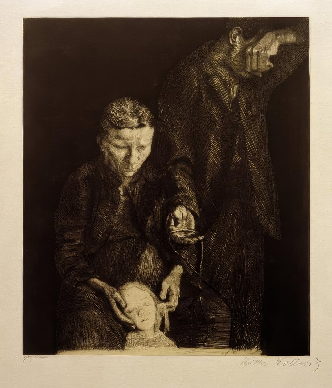 K.Kollwitz, Crushed de Käthe Kollwitz
