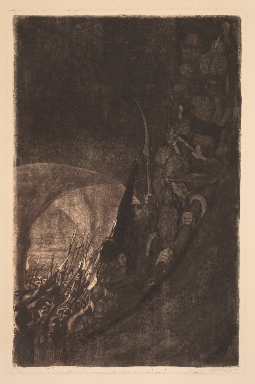 Guerra dos Camponeses: Armando em um Cofre de Käthe Kollwitz