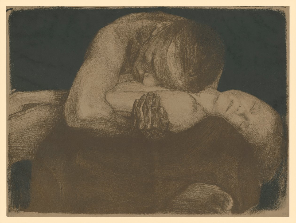 Pietà (3.º estado) de Käthe Kollwitz