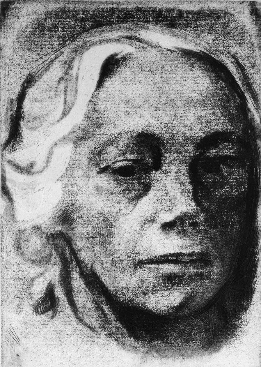 auto-retrato de Käthe Kollwitz