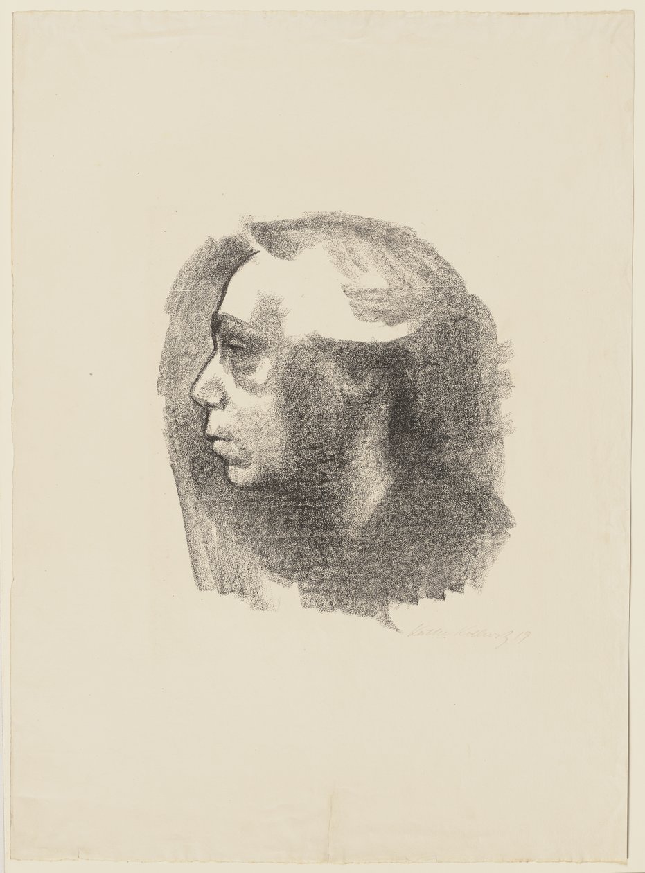 Autorretrato de Käthe Kollwitz